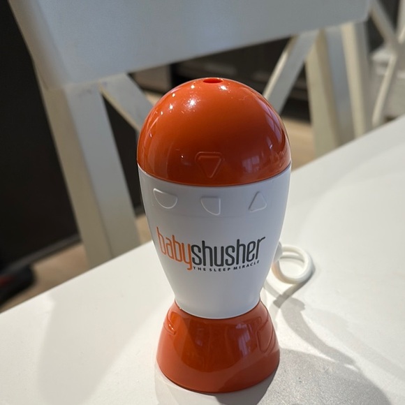 Other - Baby Shusher Sound Machine in Orange and White
